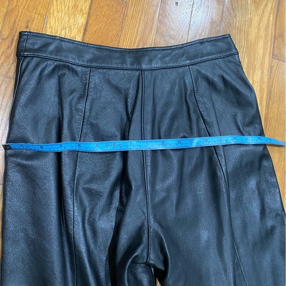 WILSONS LEATHER black leather pants - Picture 10 of 11